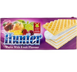 ویفر چند میوه هانتر آناتا 100 گرم